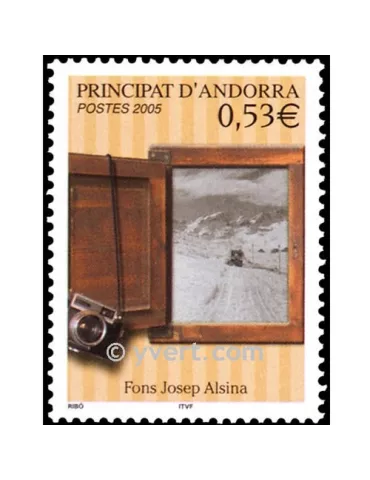 n° 617 - Timbre Andorre Poste