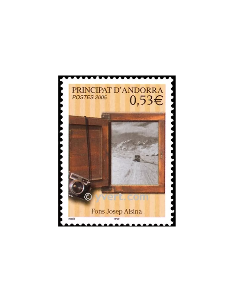 n° 617 - Timbre Andorre Poste