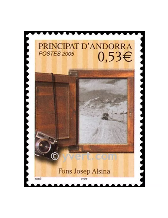 n° 617 - Timbre Andorre Poste