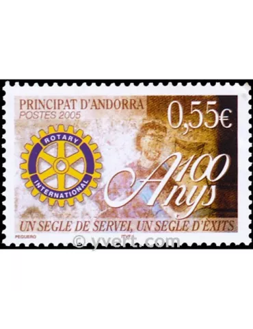 n° 618 - Timbre Andorre Poste