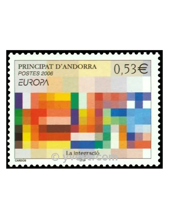 n° 627 - Timbre Andorre Poste