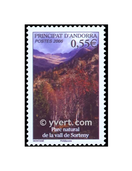 n° 628 - Timbre Andorre Poste