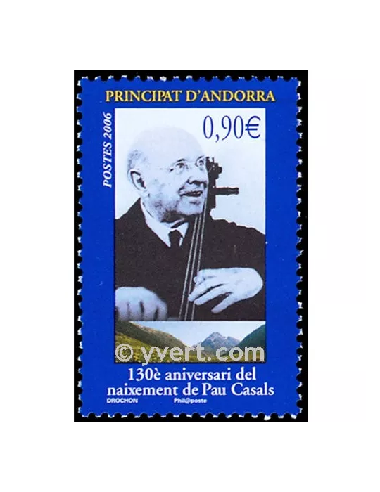 n° 629 - Timbre Andorre Poste