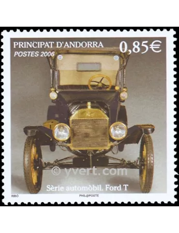 n° 630 - Timbre Andorre Poste