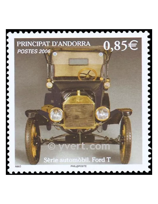n° 630 - Timbre Andorre Poste