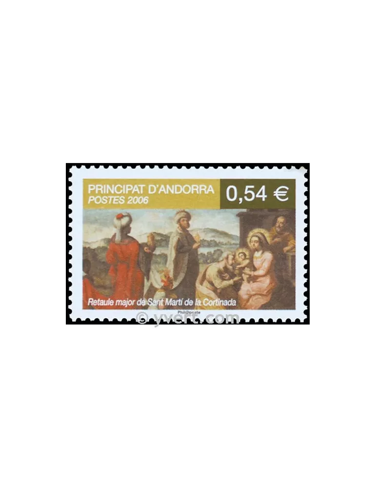 n° 632 - Timbre Andorre Poste