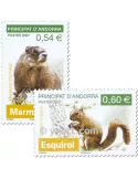 n° 634/635 - Timbre Andorre Poste
