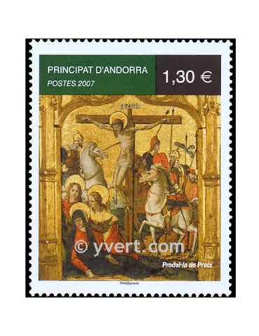 n° 637 - Timbre Andorre Poste