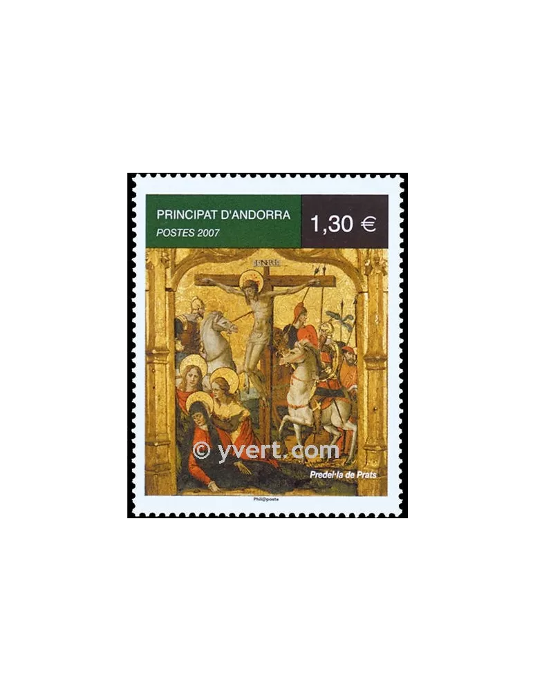 n° 637 - Timbre Andorre Poste