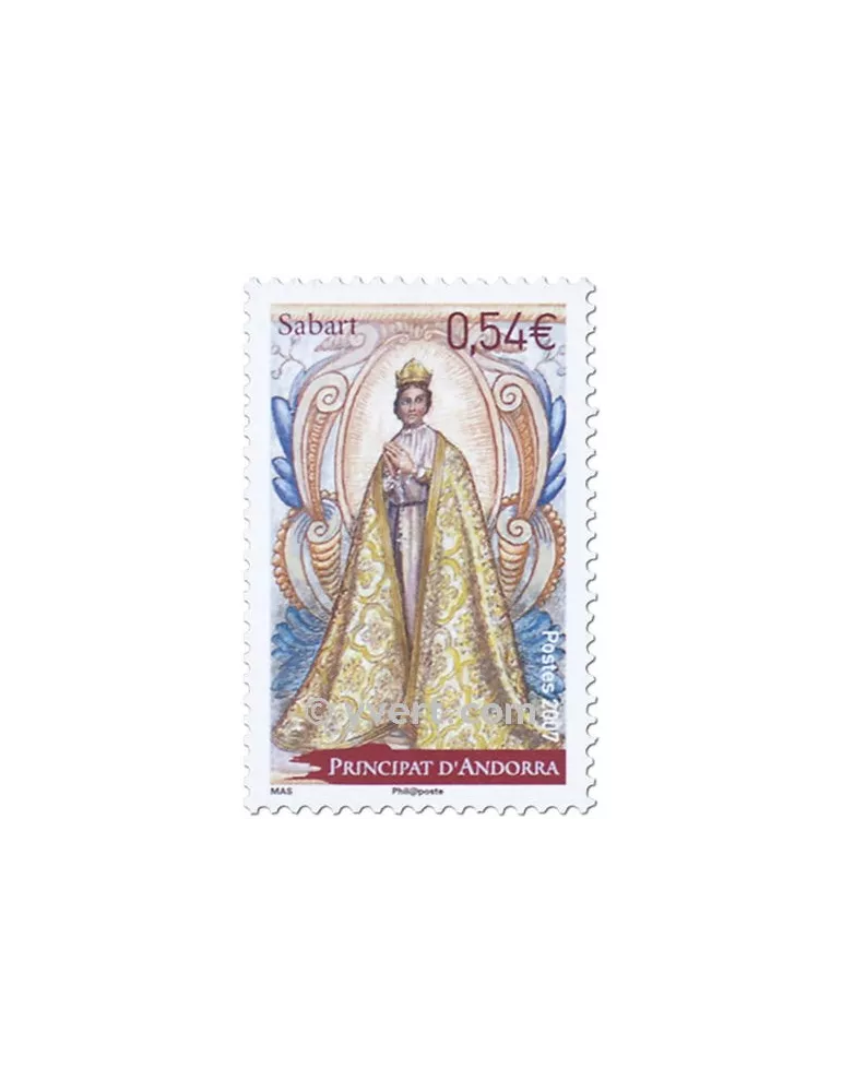 n° 641/642 - Timbre Andorre Poste