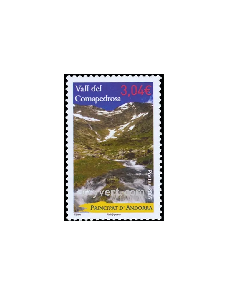 n° 645 - Timbre Andorre Poste