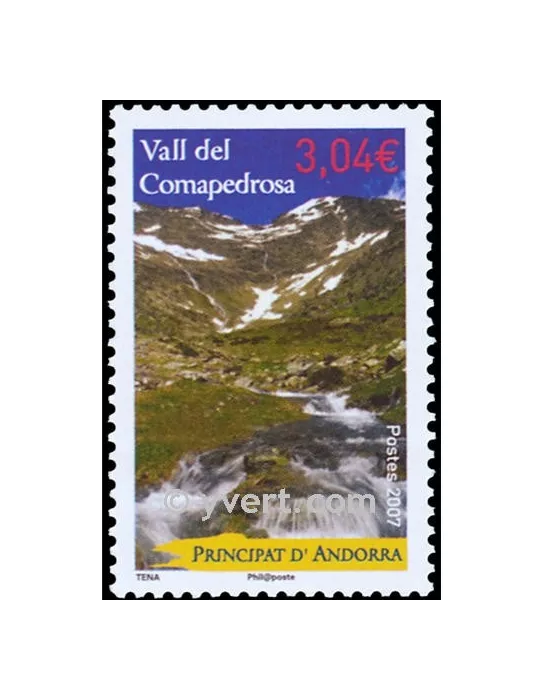 n° 645 - Timbre Andorre Poste