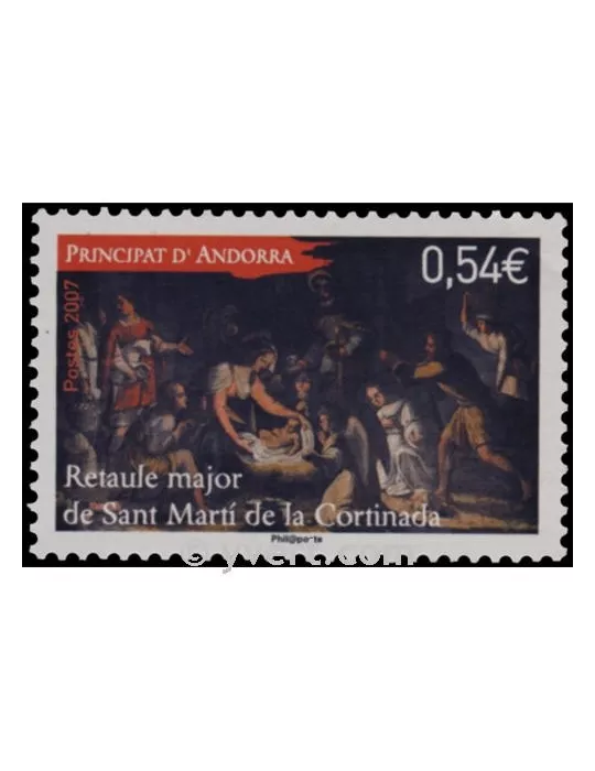 n° 648 - Timbre Andorre Poste