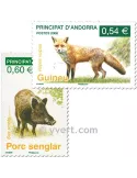 n° 649/650 - Timbre Andorre Poste