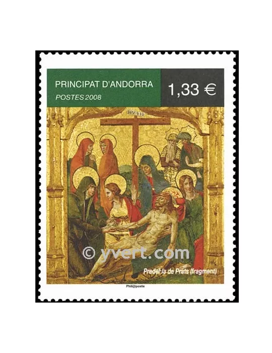 n° 653 - Timbre Andorre Poste