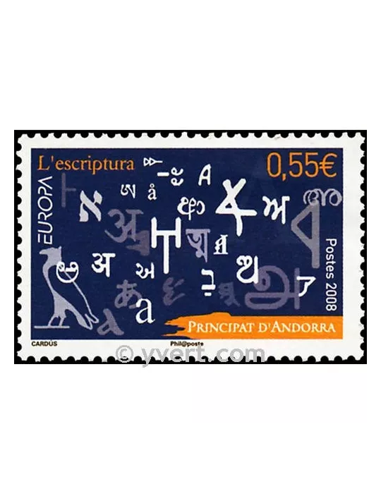 n° 655 - Timbre Andorre Poste