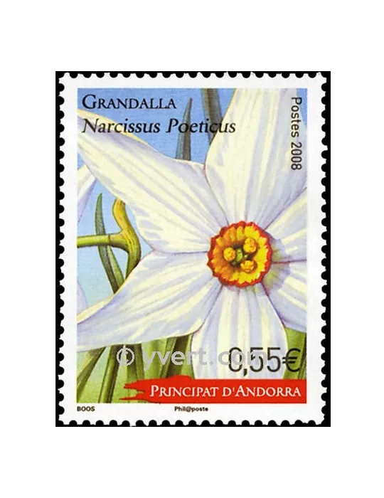 n° 656 - Timbre Andorre Poste