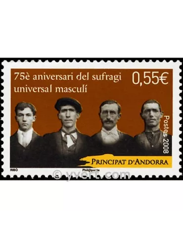 n° 662 - Timbre Andorre Poste