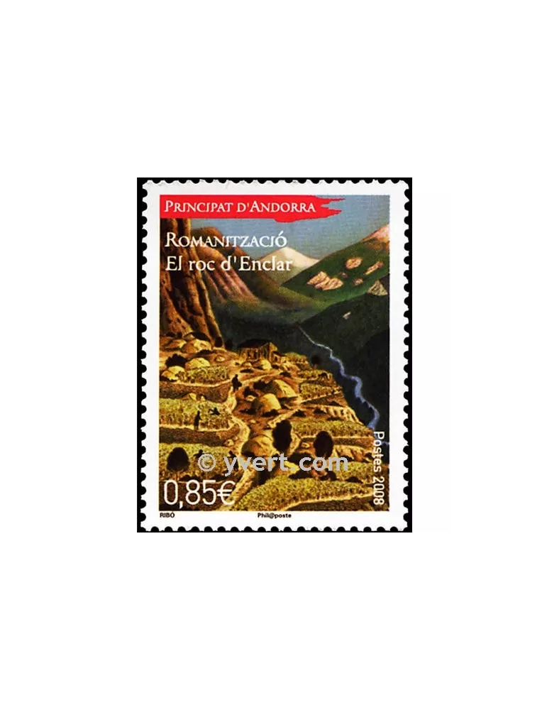 n° 664 - Timbre Andorre Poste