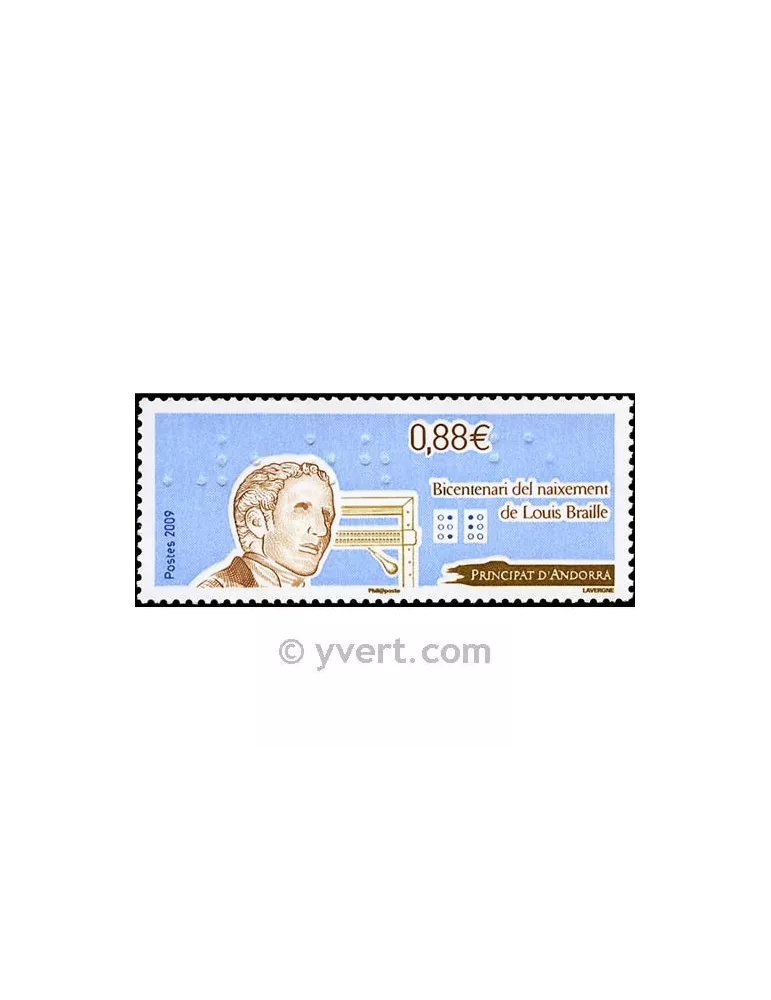n° 666 - Timbre Andorre Poste