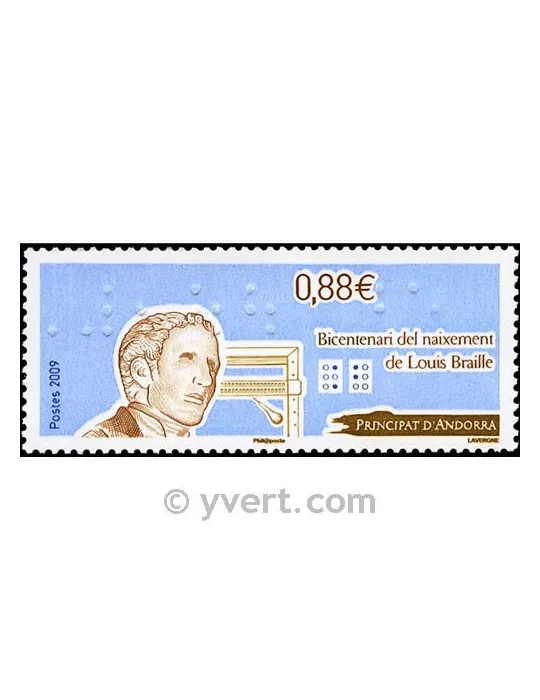 n° 666 - Timbre Andorre Poste