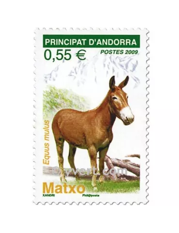 n° 667/668 - Timbre Andorre Poste