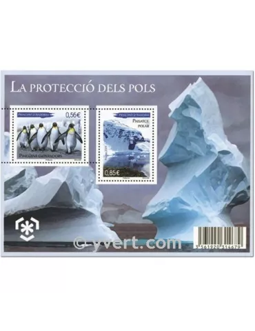 n° 2 - Timbre Andorre Bloc et feuillets