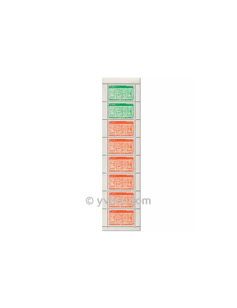 n° 1 - Timbre Andorre Carnets