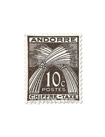 n° 21/31 - Timbre Andorre Taxe