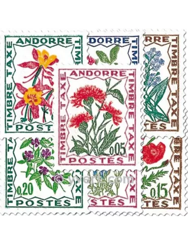 n° 46/52 - Timbre Andorre Taxe