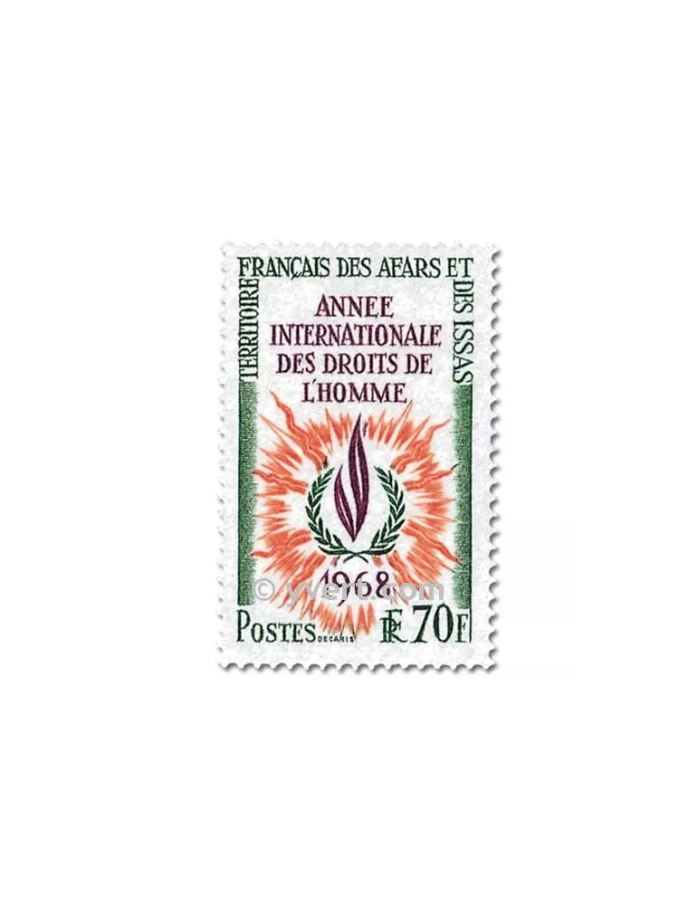 n° 341/342 - Timbre Afars et Issas Poste