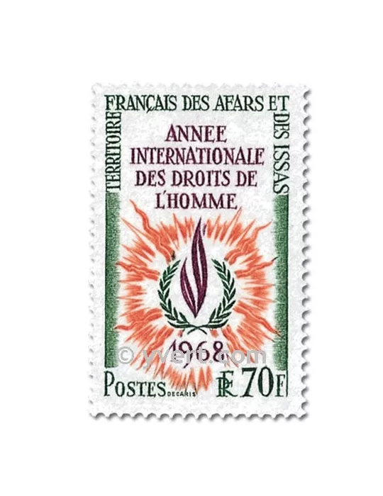 n° 341/342 - Timbre Afars et Issas Poste