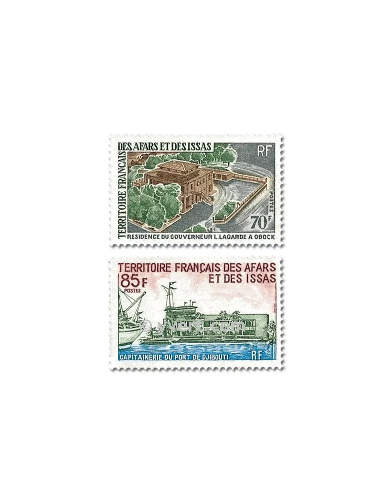 n° 349/350 - Timbre Afars et Issas Poste