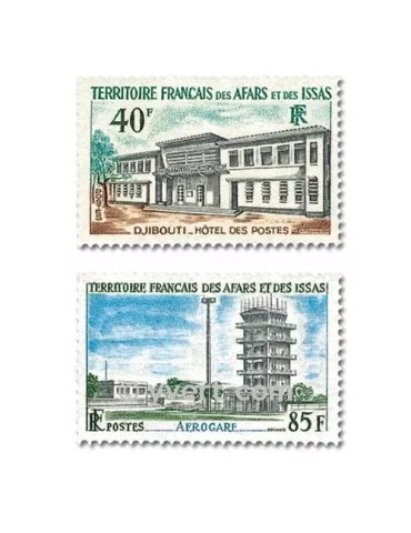 n° 355/356 - Timbre Afars et Issas Poste