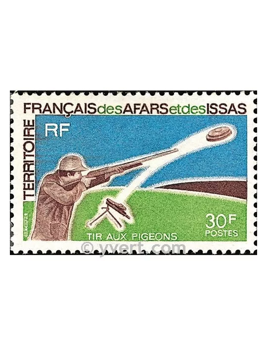 n° 361 - Timbre Afars et Issas Poste