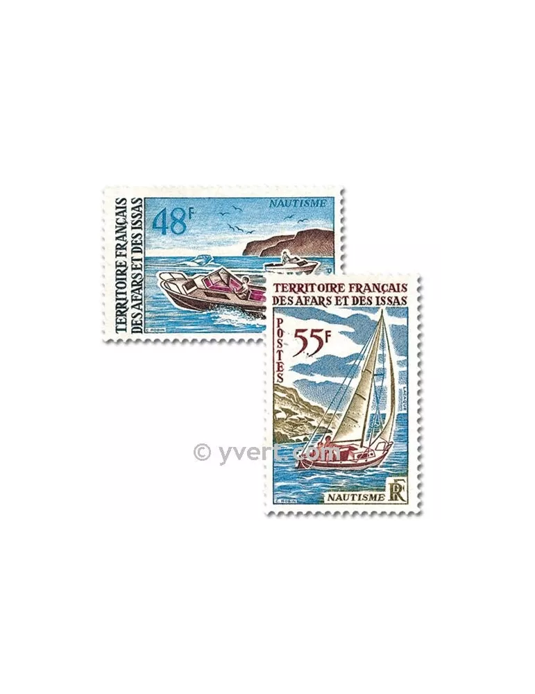 n° 363/364 - Timbre Afars et Issas Poste