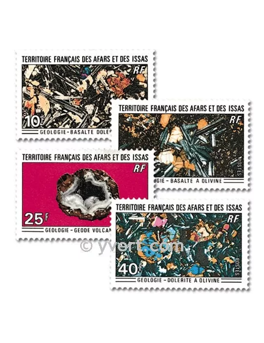 n° 368/371 - Timbre Afars et Issas Poste