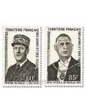 n° 375/376 - Timbre Afars et Issas Poste