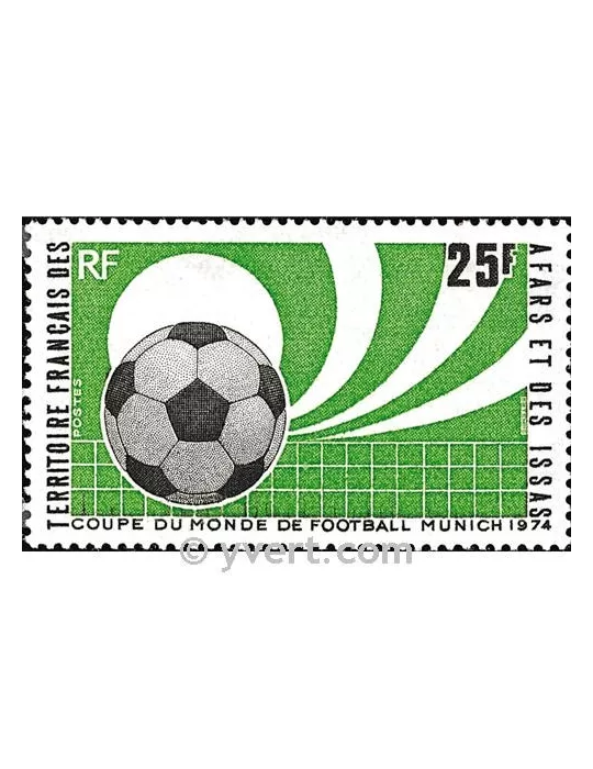 n° 387 - Timbre Afars et Issas Poste