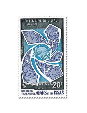 n° 388/389 - Timbre Afars et Issas Poste