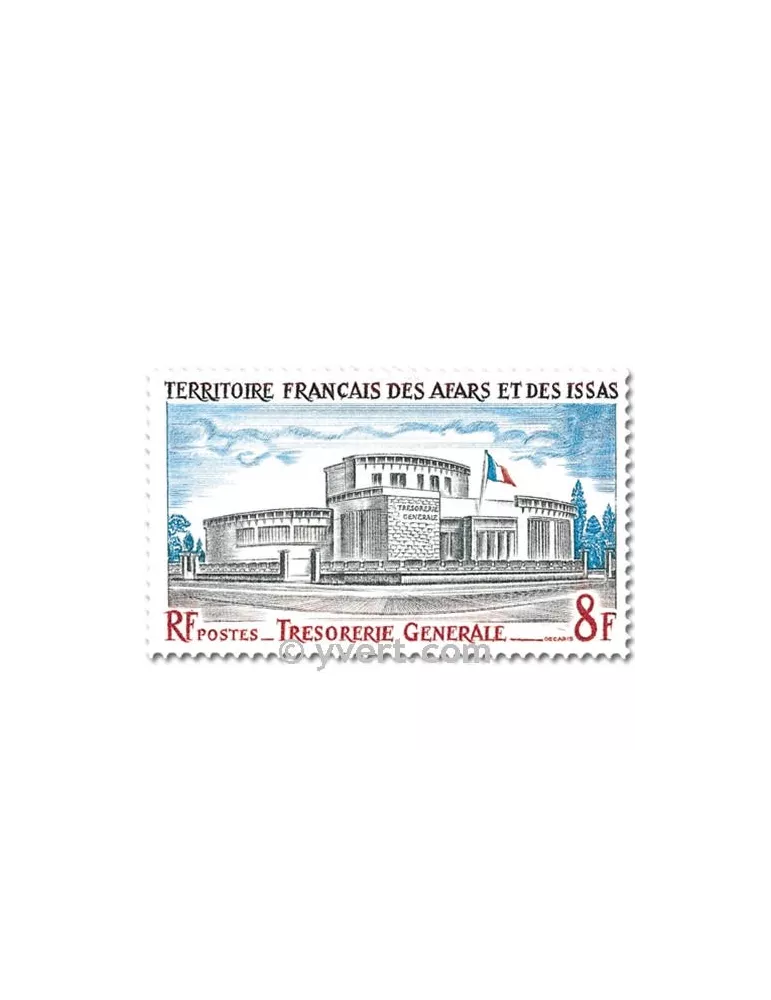 n° 395/396 - Timbre Afars et Issas Poste