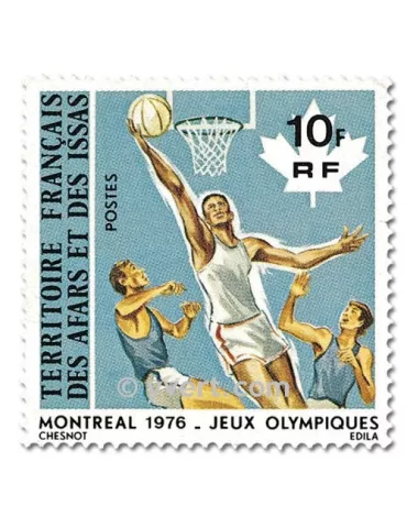 n° 431/434 - Timbre Afars et Issas Poste