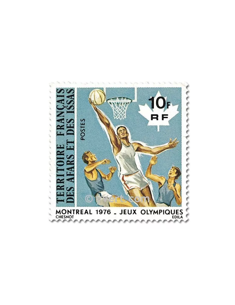 n° 431/434 - Timbre Afars et Issas Poste