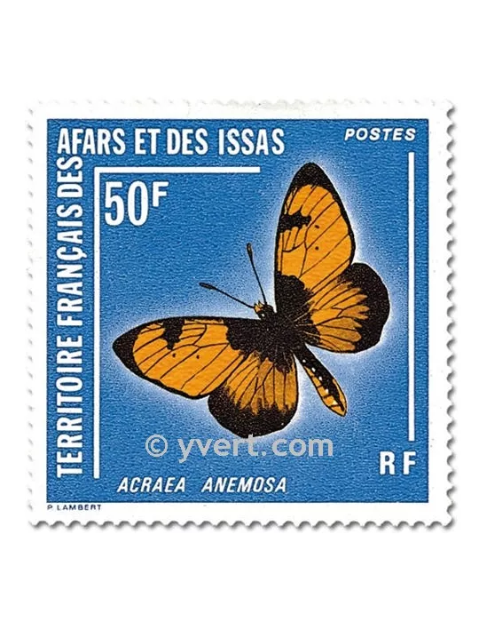 n° 438/439 - Timbre Afars et Issas Poste