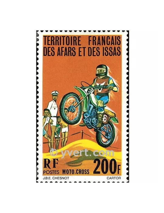 n° 440 - Timbre Afars et Issas Poste