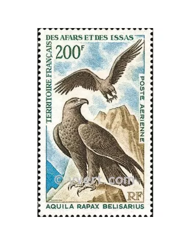n° 56 - Timbre Afars et Issas Poste aérienne