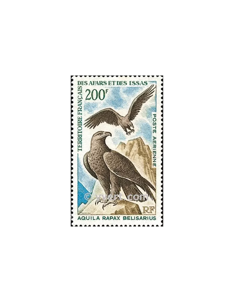 n° 56 - Timbre Afars et Issas Poste aérienne