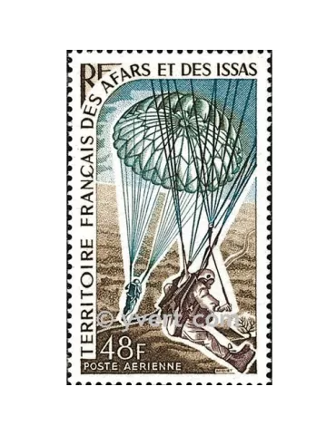 n° 57 - Timbre Afars et Issas Poste aérienne