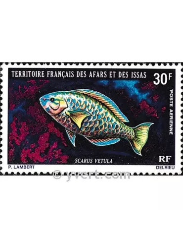 n° 66 - Timbre Afars et Issas Poste aérienne