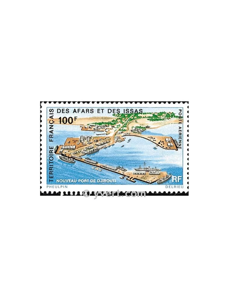 n° 67 - Timbre Afars et Issas Poste aérienne